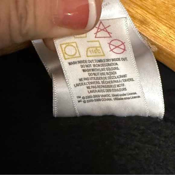 Olympic 2010 Vancouver 3/4 Zip Hoody Sweatshirt Black Womens XS - Picture 8 of 11